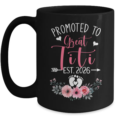 Promoted To Great Titi Est 2026 Mothers Day Mug | siriusteestore