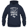 Promoted To Great Uncle Est 2026 Pregnancy Announcement Shirt & Hoodie | siriusteestore