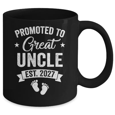 Promoted To Great Uncle Est 2027 Pregnancy Announcement Mug | siriusteestore