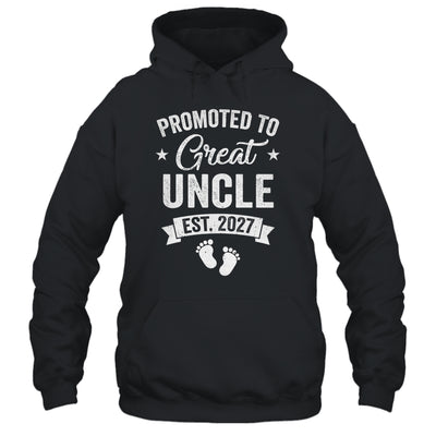 Promoted To Great Uncle Est 2027 Pregnancy Announcement Shirt & Tank Top | siriusteestore