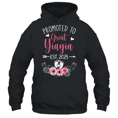 Promoted To Great Yiayia Est 2025 Mothers Day Shirt & Tank Top | siriusteestore
