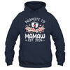 Promoted To Mamaw 2026 First Time Floral New Mamaw Shirt & Hoodie | siriusteestore