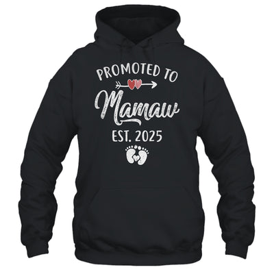 Promoted To Mamaw Est 2025 Funny First Time Mothers Day Shirt & Tank Top | siriusteestore