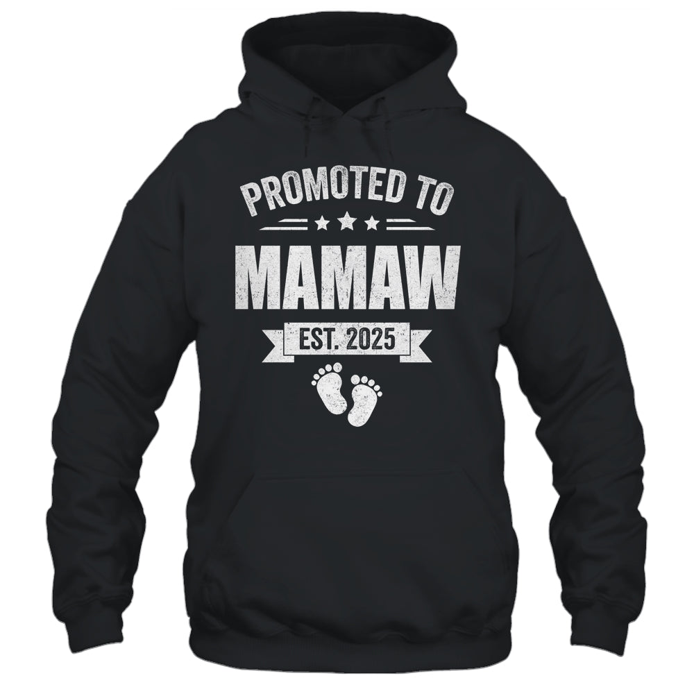 Promoted To Mamaw Est 2025 Mothers Day First Time New Shirt & Tank Top | siriusteestore