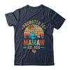 Promoted To Mamaw Est 2025 Retro First Time Mamaw Shirt & Tank Top | siriusteestore