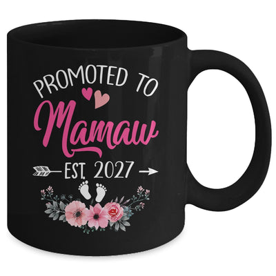 Promoted To Mamaw Est 2027 Mothers Day First Time Mug | siriusteestore