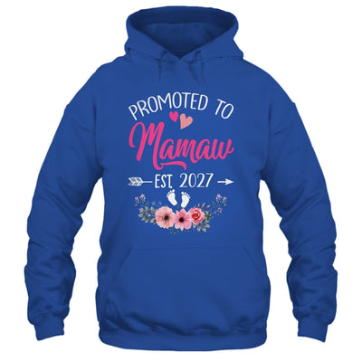 Promoted To Mamaw Est 2027 Mothers Day First Time Shirt & Tank Top | siriusteestore