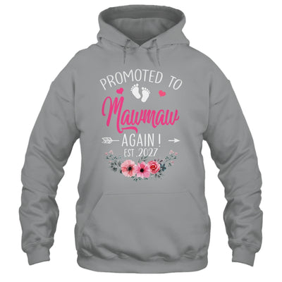 Promoted To Mawmaw Again Est 2027 Mothers Day Shirt & Tank Top | siriusteestore