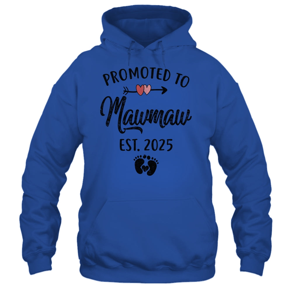 Promoted To Mawmaw Est 2025 First Time Mothers Day Shirt & Tank Top | siriusteestore