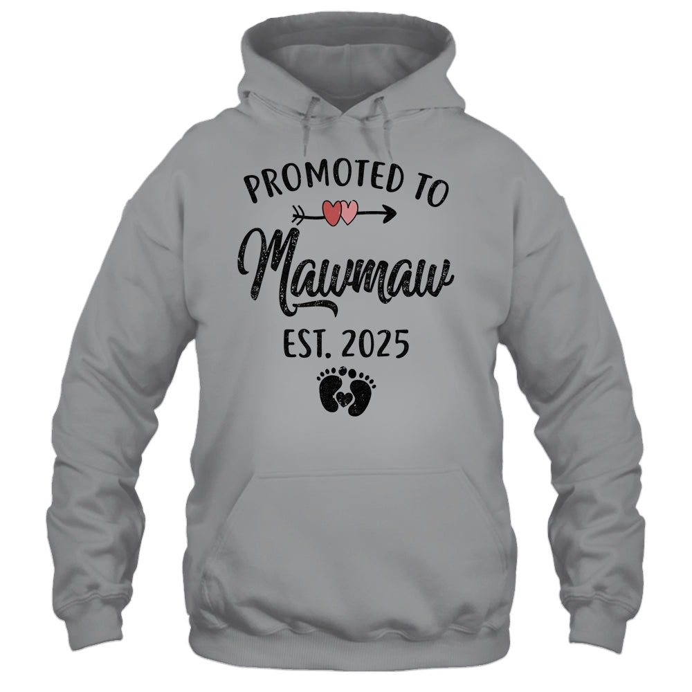 Promoted To Mawmaw Est 2025 First Time Mothers Day Shirt & Tank Top | siriusteestore
