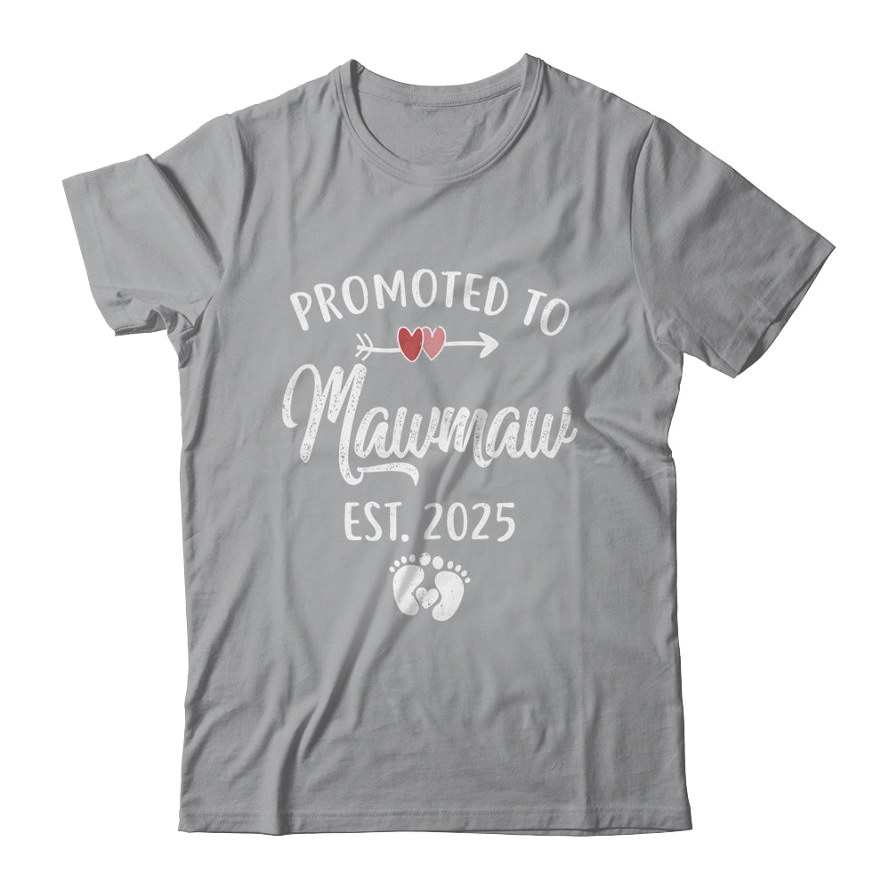 Promoted To Mawmaw Est 2025 Funny First Time Mothers Day Shirt & Tank Top | siriusteestore