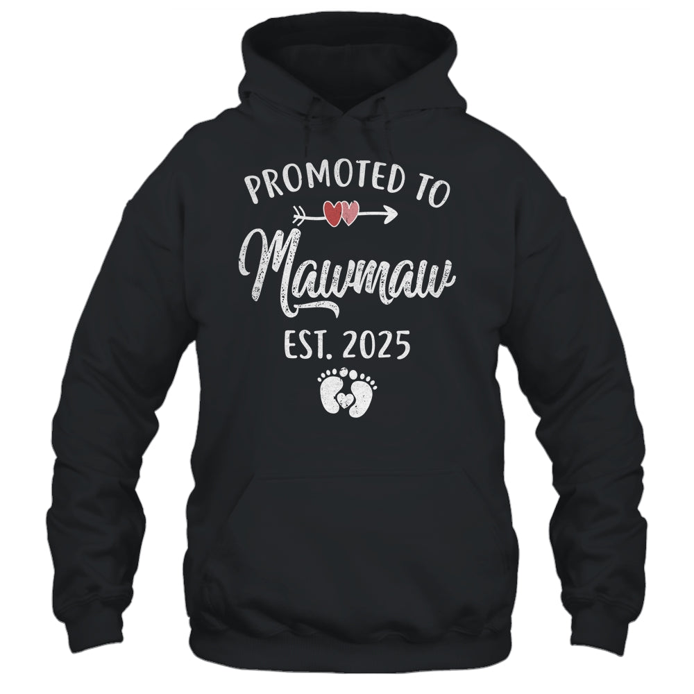 Promoted To Mawmaw Est 2025 Funny First Time Mothers Day Shirt & Tank Top | siriusteestore