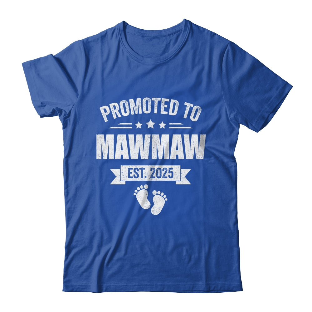 Promoted To Mawmaw Est 2025 Mothers Day First Time New Shirt & Tank Top | siriusteestore