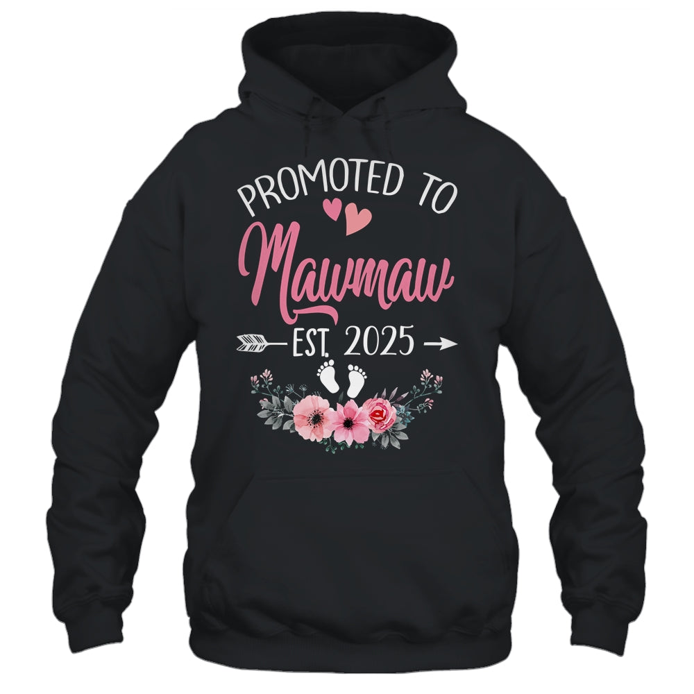 Promoted To Mawmaw Est 2025 Mothers Day First Time Shirt & Tank Top | siriusteestore