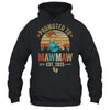 Promoted To Mawmaw Est 2025 Retro First Time Mawmaw Shirt & Tank Top | siriusteestore