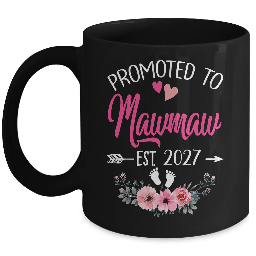 Promoted To Mawmaw Est 2027 Mothers Day First Time Mug | siriusteestore