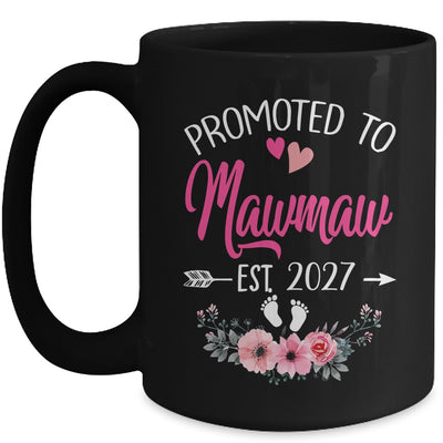 Promoted To Mawmaw Est 2027 Mothers Day First Time Mug | siriusteestore