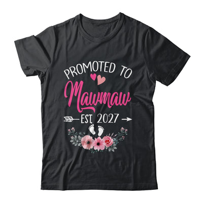 Promoted To Mawmaw Est 2027 Mothers Day First Time Shirt & Tank Top | siriusteestore
