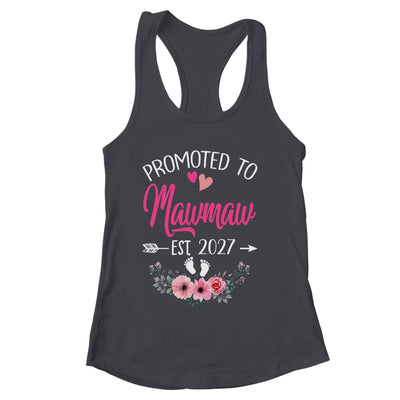 Promoted To Mawmaw Est 2027 Mothers Day First Time Shirt & Tank Top | siriusteestore