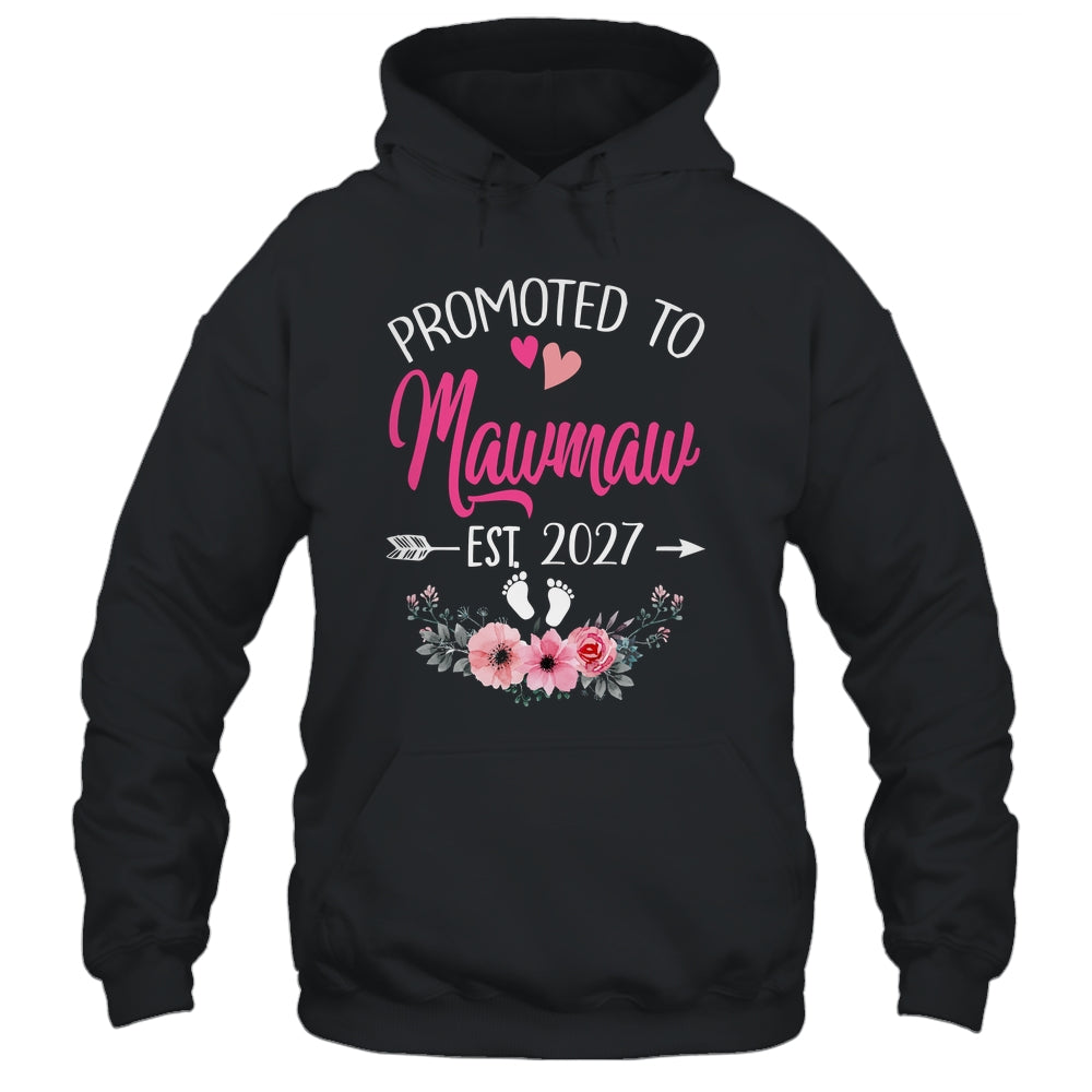 Promoted To Mawmaw Est 2027 Mothers Day First Time Shirt & Tank Top | siriusteestore