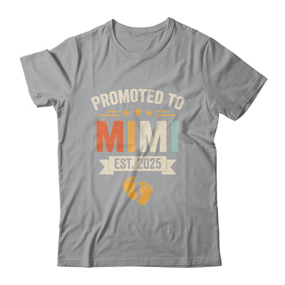 Promoted To Mimi 2025 Retro Soon To Be Mimi Est 2025 Shirt & Hoodie | siriusteestore