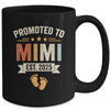 Promoted To Mimi 2025 Retro Soon To Be Mimi Est 2025 Mug | siriusteestore