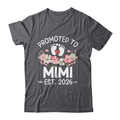 Promoted To Mimi 2026 First Time Floral New Mimi Shirt & Hoodie | siriusteestore