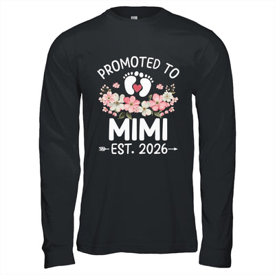 Promoted To Mimi 2026 First Time Floral New Mimi Shirt & Hoodie | siriusteestore