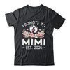 Promoted To Mimi 2026 First Time Floral New Mimi Shirt & Hoodie | siriusteestore