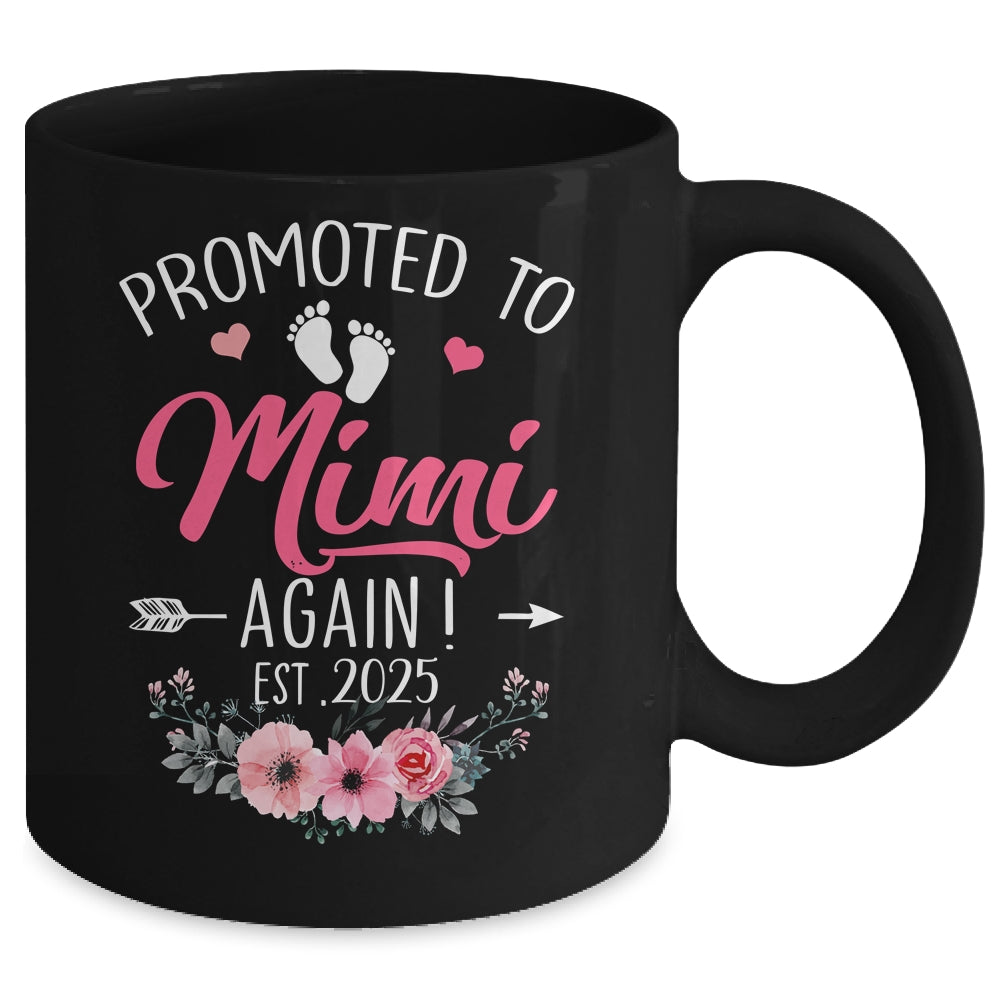 Promoted To Mimi Again Est 2025 Mothers Day Mug | siriusteestore