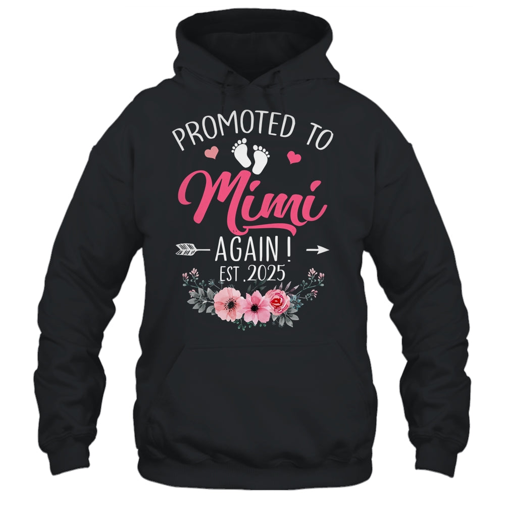 Promoted To Mimi Again Est 2025 Mothers Day Shirt & Tank Top | siriusteestore
