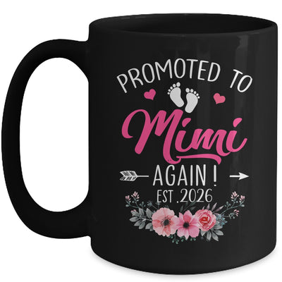 Promoted To Mimi Again Est 2026 Mothers Day Mug | siriusteestore