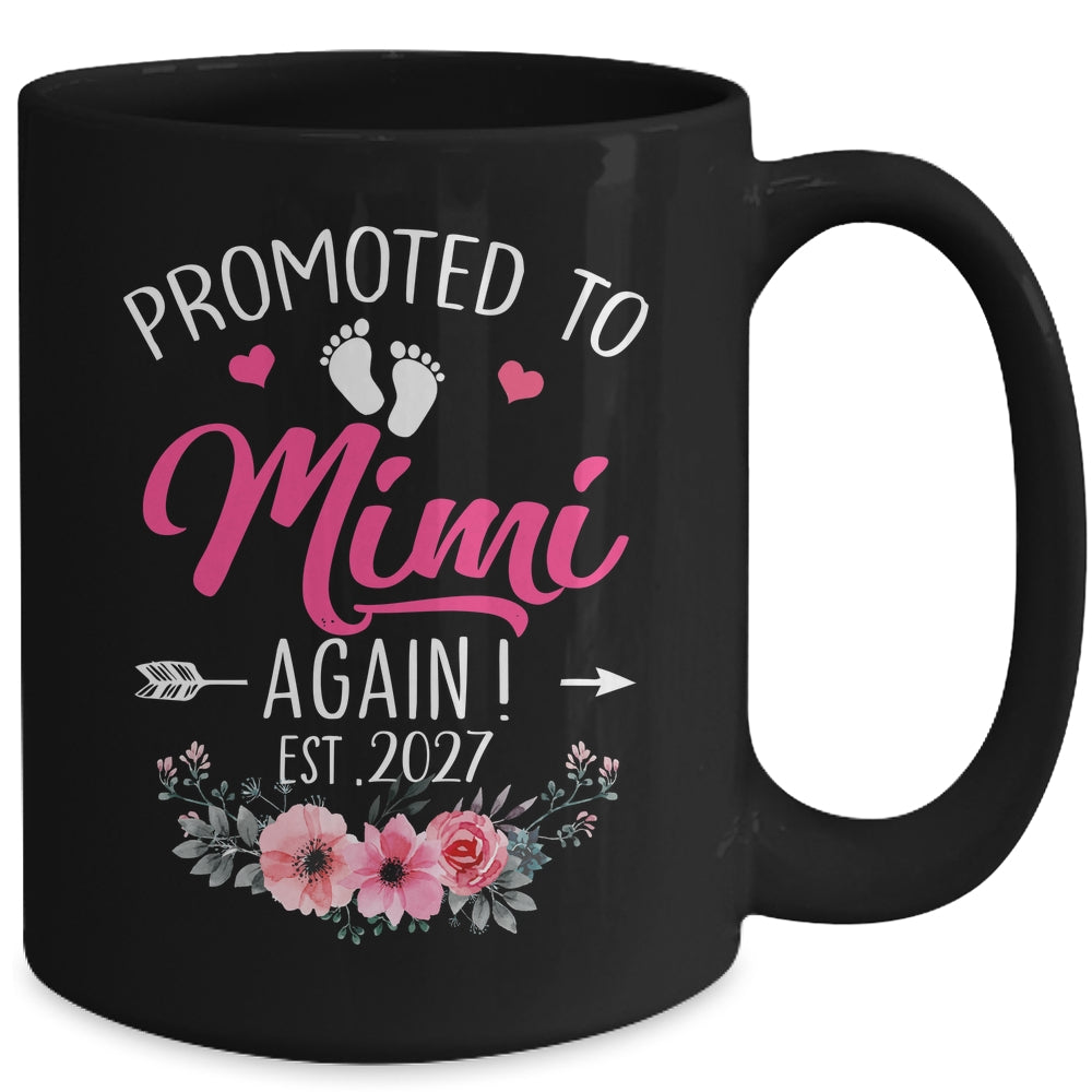 Promoted To Mimi Again Est 2027 Mothers Day Mug | siriusteestore