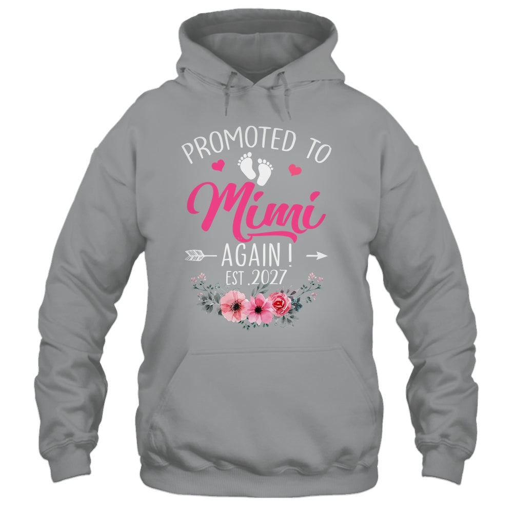 Promoted To Mimi Again Est 2027 Mothers Day Shirt & Tank Top | siriusteestore