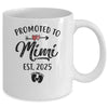 Promoted To Mimi Est 2025 First Time Mothers Day Mug | siriusteestore