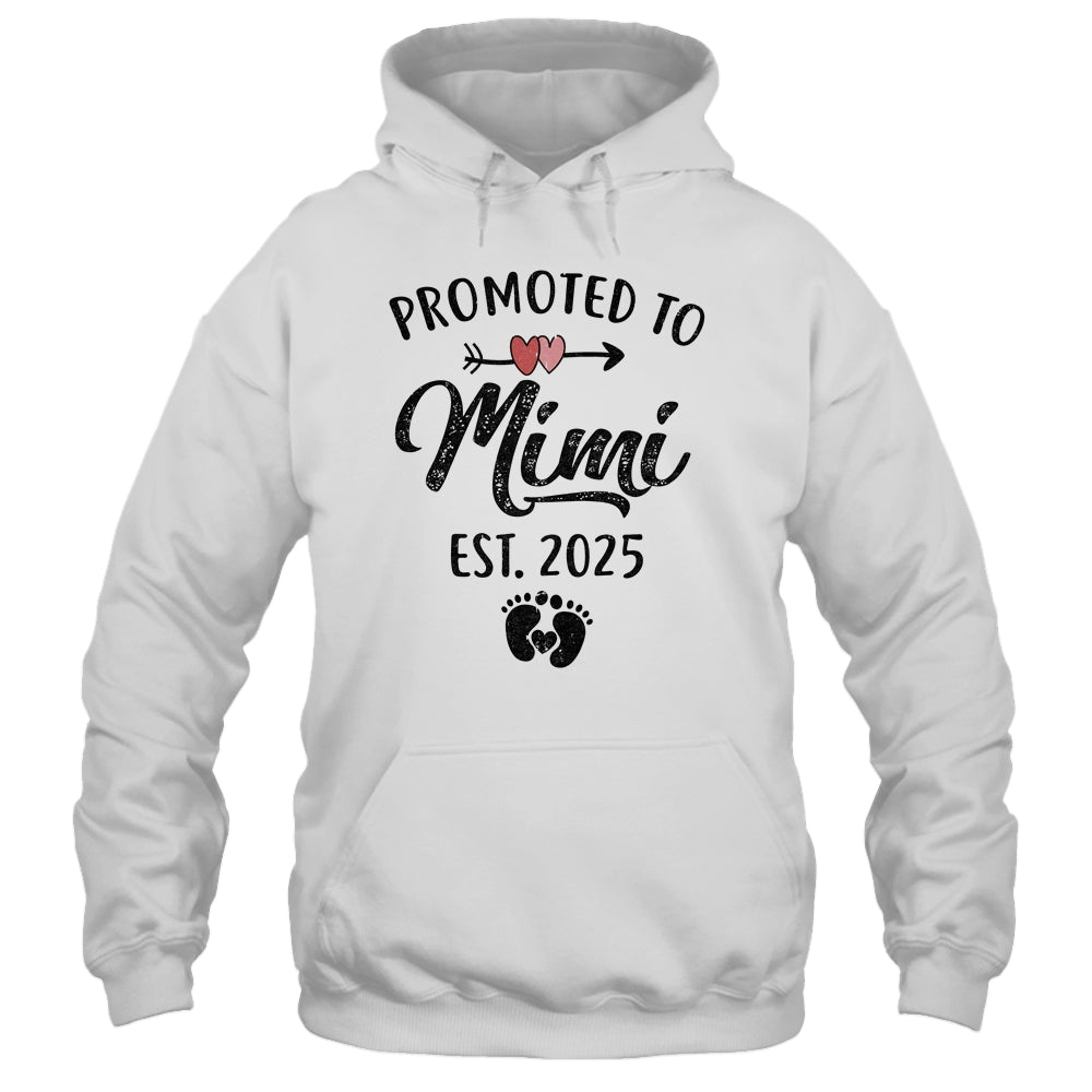 Promoted To Mimi Est 2025 First Time Mothers Day Shirt & Tank Top | siriusteestore
