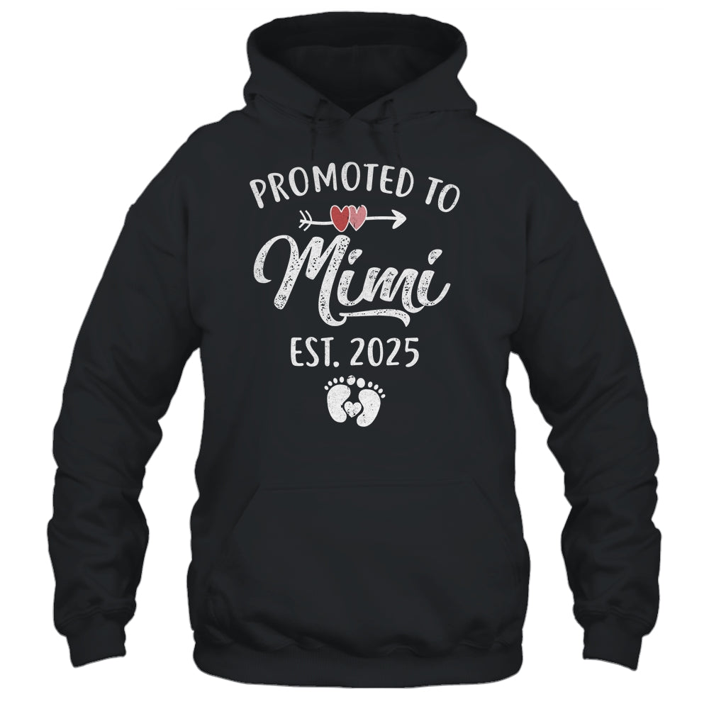 Promoted To Mimi Est 2025 Funny First Time Mothers Day Shirt & Tank Top | siriusteestore