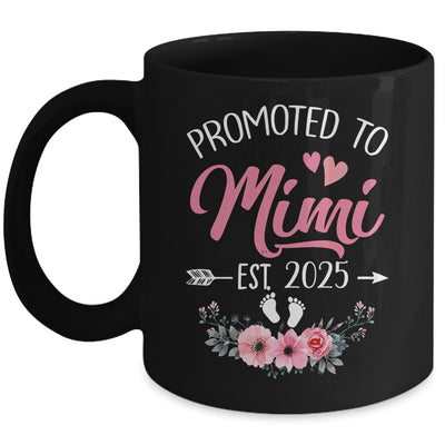 Promoted To Mimi Est 2025 Mothers Day First Time Mug | siriusteestore