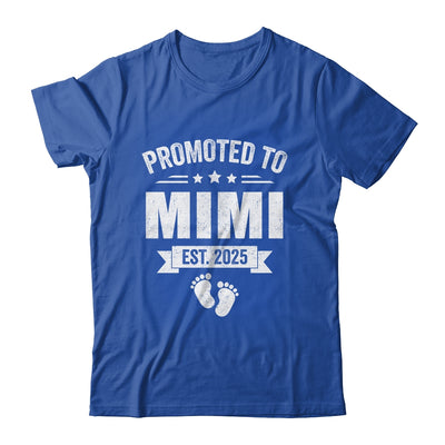 Promoted To Mimi Est 2025 Mothers Day First Time New Mimi Shirt & Tank Top | siriusteestore