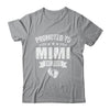 Promoted To Mimi Est 2025 Mothers Day First Time New Mimi Shirt & Tank Top | siriusteestore