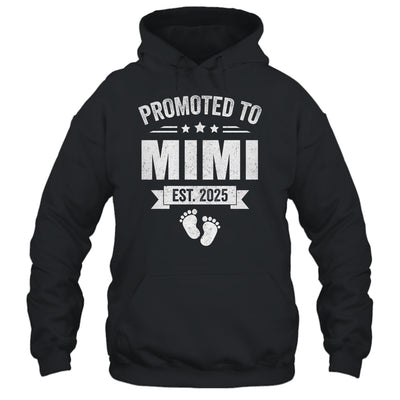 Promoted To Mimi Est 2025 Mothers Day First Time New Mimi Shirt & Tank Top | siriusteestore