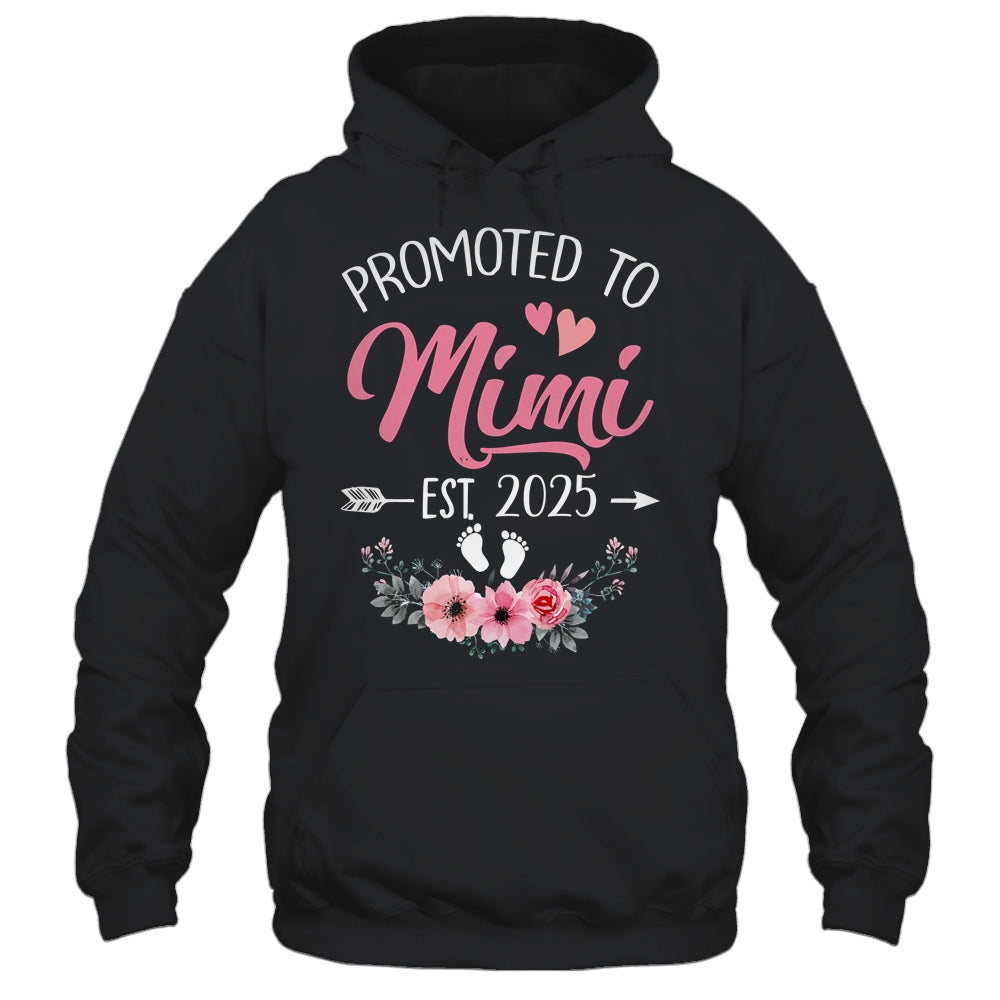 Promoted To Mimi Est 2025 Mothers Day First Time Shirt & Tank Top | siriusteestore