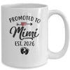 Promoted To Mimi Est 2026 First Time Mothers Day Mug | siriusteestore