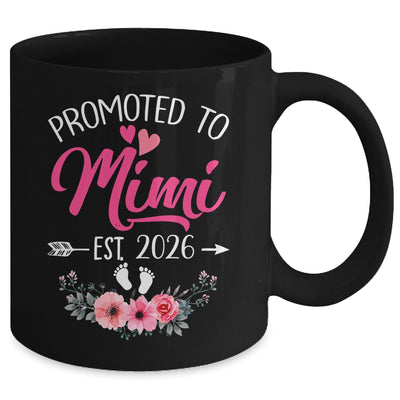 Promoted To Mimi Est 2026 Mothers Day First Time Mug | siriusteestore