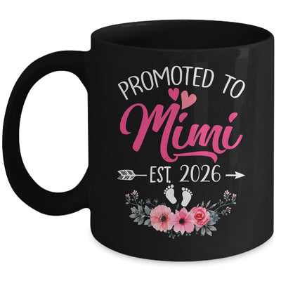 Promoted To Mimi Est 2026 Mothers Day First Time Mug | siriusteestore