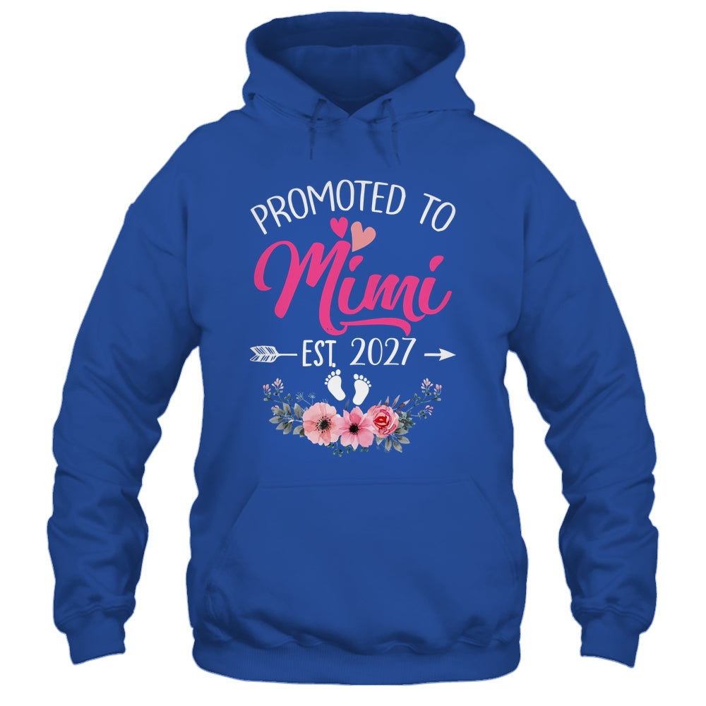 Promoted To Mimi Est 2027 Mothers Day First Time Shirt & Tank Top | siriusteestore