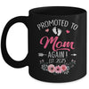 Promoted To Mom Again Est 2025 Mothers Day Mug | siriusteestore