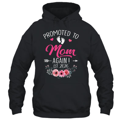 Promoted To Mom Again Est 2026 Mothers Day Shirt & Tank Top | siriusteestore