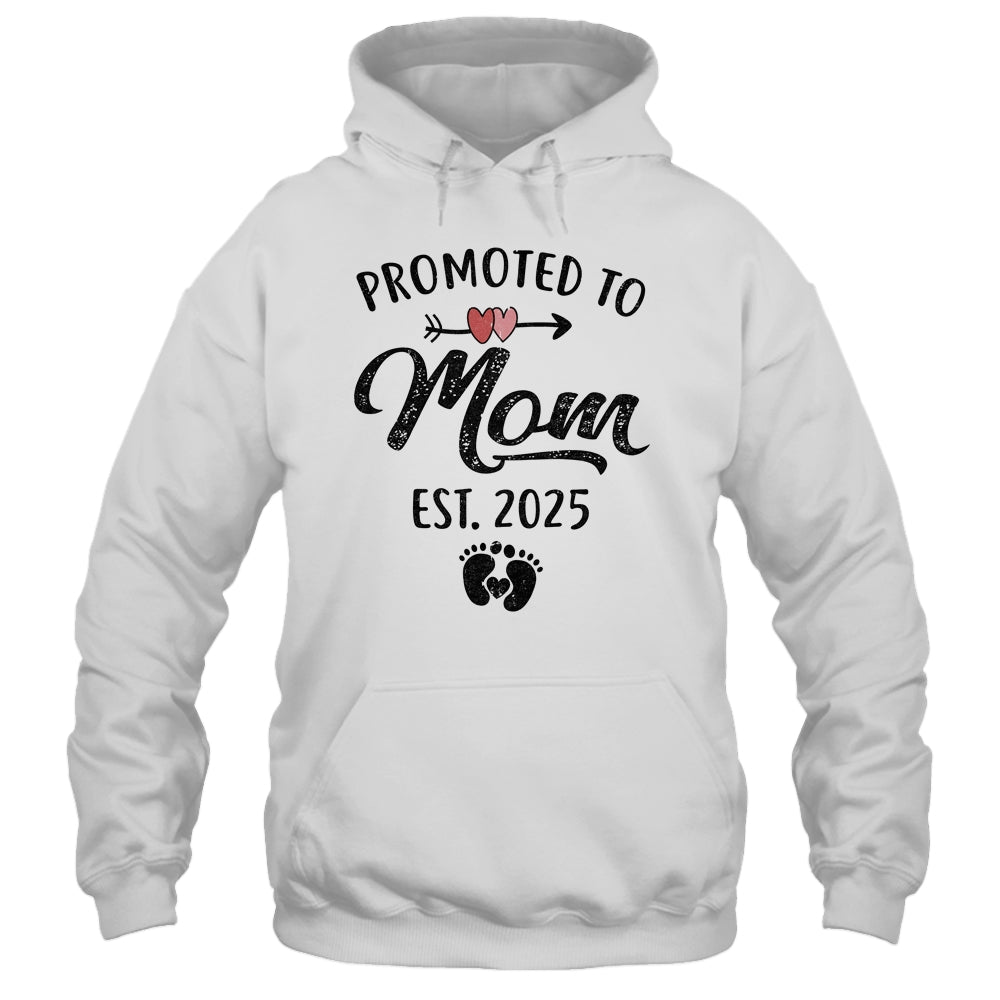Promoted To Mom Est 2025 First Time Mothers Day Shirt & Tank Top | siriusteestore