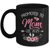 Promoted To Mom Est 2025 Mothers Day First Time Mug | siriusteestore